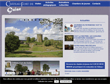 Tablet Screenshot of chateaudeguise.fr